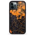 iPhone 12 Pro Max Wood+Resin Phone Case - Laquita (Lava, 625708) Online Hot Sale