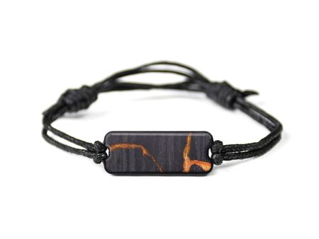 Classic Wood+Resin Bracelet - Adriel (Lava, 625474) Online now