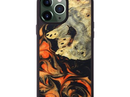 iPhone 13 Pro Max Wood+Resin Phone Case - Aileen (Lava, 624891) Hot on Sale