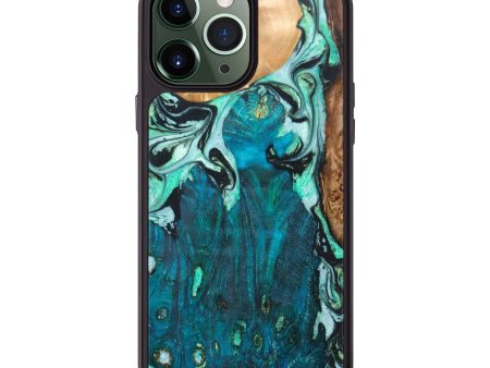 iPhone 13 Pro Max Wood+Resin Phone Case - Adrian (Mosaic, 625640) Cheap