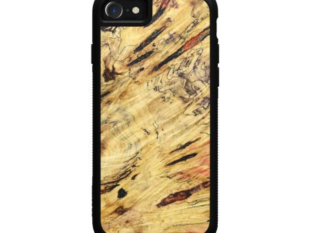 iPhone SE Wood+Resin Phone Case - Gladys (Buckeye Burl, 626476) Supply