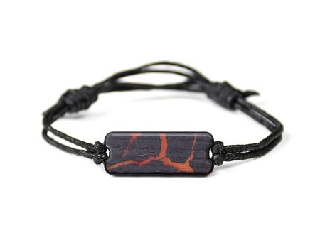 Classic Wood+Resin Bracelet - Malakai (Lava, 625185) Sale