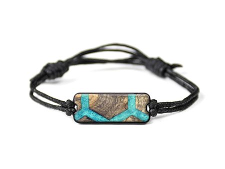 Classic Wood+Resin Bracelet - Mikayla (Pattern, 626104) For Discount