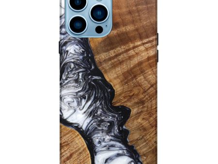 iPhone 14 Pro Max Wood+Resin Live Edge Phone Case - Abbey (Artist Pick, 625999) For Discount