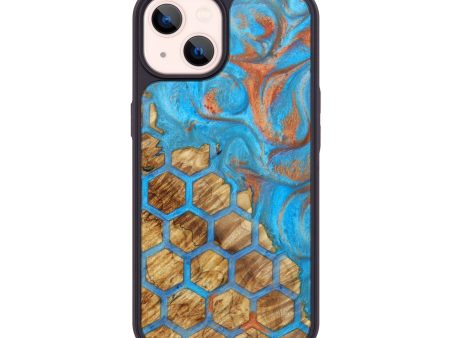 iPhone 14 Wood+Resin Phone Case - Chelsi (Pattern, 627730) Online Hot Sale