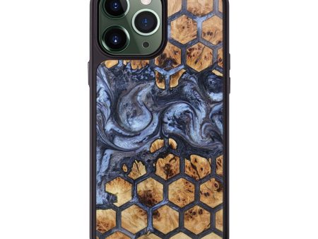 iPhone 13 Pro Max Wood+Resin Phone Case - Teresa (Pattern, 627727) Online Hot Sale