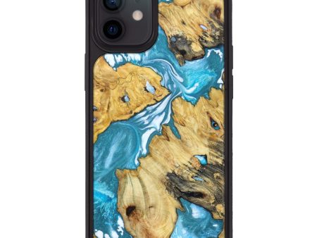 iPhone 12 Wood+Resin Phone Case - Ailyn (Mosaic, 626941) Cheap