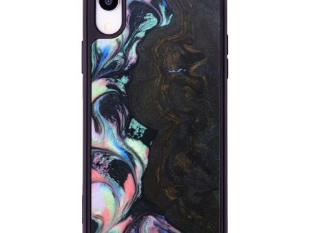 iPhone Xr Wood+Resin Phone Case - Bryon (Purple, 626439) Discount