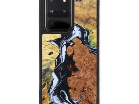 Galaxy S20 Ultra Wood+Resin Phone Case - Gustavo (Mosaic, 627741) Online Sale