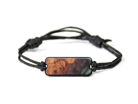 Classic Wood+Resin Bracelet - Tanesha (Green, 627929) Online now