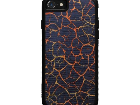 iPhone SE Wood+Resin Phone Case - Myles (Lava, 626043) Online