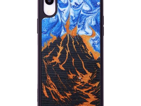 iPhone Xr Wood+Resin Phone Case - Kareem (Lava, 627109) For Cheap