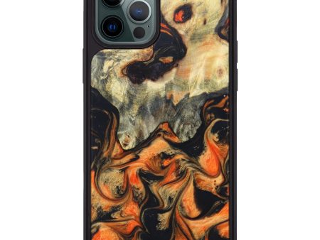 iPhone 12 Pro Max Wood+Resin Phone Case - Maynard (Lava, 625000) Online Hot Sale