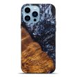 iPhone 14 Pro Max Wood+Resin Live Edge Phone Case - Foster (Blue, 630829) Online Hot Sale