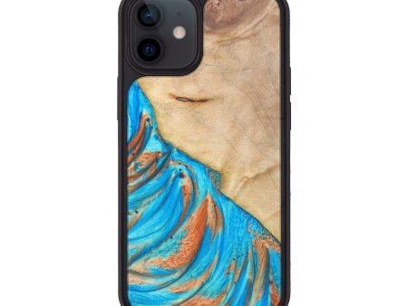 iPhone 12 mini Wood+Resin Phone Case - Conor (Artist Pick, 629869) Supply