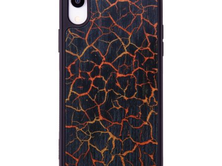 iPhone Xr Wood+Resin Phone Case - Lara (Lava, 626307) Online now