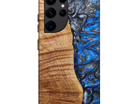 Galaxy S22 Ultra Wood+Resin Live Edge Phone Case - Jayse (Artist Pick, 625525) For Cheap