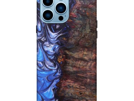 iPhone 14 Pro Max Wood+Resin Live Edge Phone Case - Cami (Artist Pick, 626337) on Sale