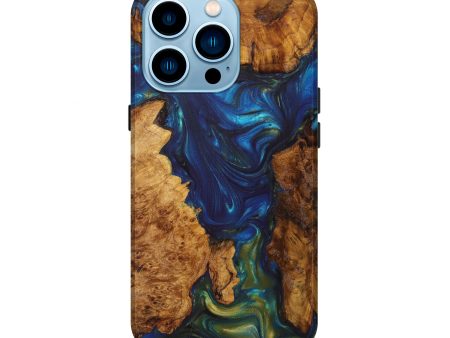 iPhone 14 Pro Wood+Resin Live Edge Phone Case - Rohan (Artist Pick, 626644) Online Hot Sale