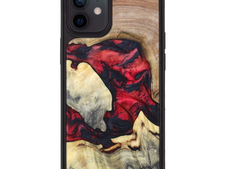 iPhone 12 Wood+Resin Phone Case - Scottie (Mosaic, 628138) Sale