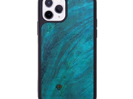 iPhone 11 Pro Wood+Resin Phone Case - Mordechai (Buckeye Burl, 624766) Sale