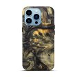 iPhone 14 Pro Wood+Resin Live Edge Phone Case - Ailani (Metallic, 626968) For Discount