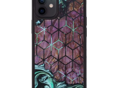 iPhone 12 Wood+Resin Phone Case - William (Pattern, 625675) Fashion