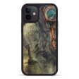 iPhone 12 Wood+Resin Phone Case - Grey (Buckeye Burl, 626474) Fashion