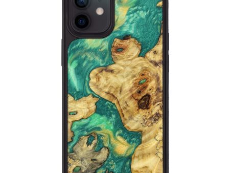 iPhone 12 Wood+Resin Phone Case - Racheal (Mosaic, 626926) Hot on Sale