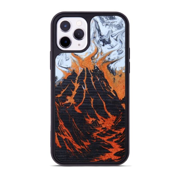 iPhone 11 Pro Wood+Resin Phone Case - Marquis (Lava, 627135) Online now