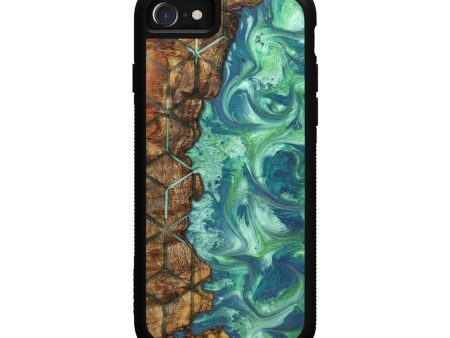 iPhone SE Wood+Resin Phone Case - Westley (Pattern, 626135) Online