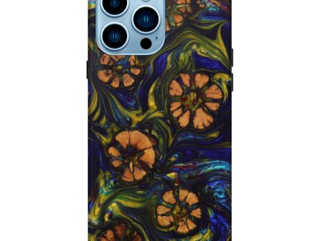 iPhone 14 Pro Max Wood+Resin Live Edge Phone Case - Freya (Artist Pick, 626001) Hot on Sale