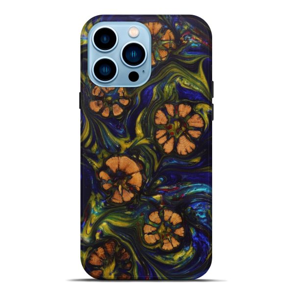 iPhone 14 Pro Max Wood+Resin Live Edge Phone Case - Freya (Artist Pick, 626001) Hot on Sale