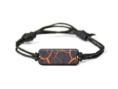 Classic Wood+Resin Bracelet - Starr (Lava, 625418) Online Sale