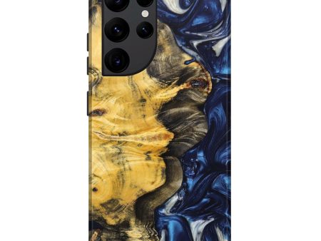 Galaxy S22 Ultra Wood+Resin Live Edge Phone Case - Mae (Artist Pick, 631109) For Sale