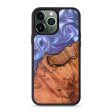 iPhone 13 Pro Max Wood+Resin Phone Case - Yusuf (Purple, 626851) For Cheap