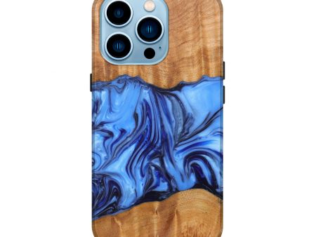 iPhone 14 Pro Wood+Resin Live Edge Phone Case - Ayah (Artist Pick, 627209) Online Sale