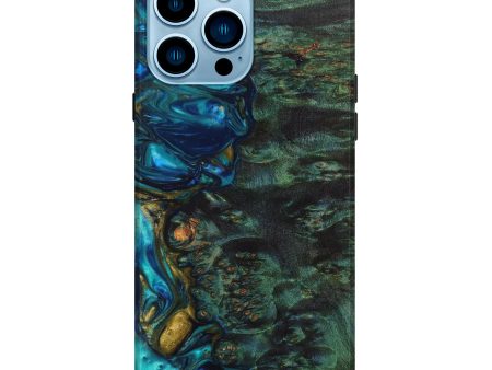 iPhone 14 Pro Max Wood+Resin Live Edge Phone Case - Parker (Artist Pick, 630859) Hot on Sale