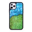 iPhone 11 Pro Wood+Resin Phone Case - Cydney (Blue, 624676) Discount