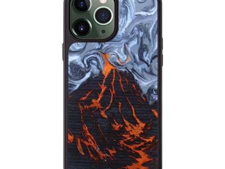 iPhone 13 Pro Max Wood+Resin Phone Case - Emory (Lava, 627574) Online now