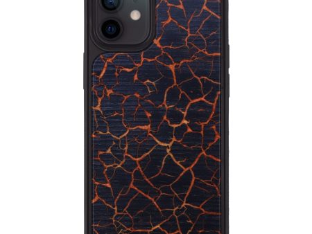 iPhone 12 Wood+Resin Phone Case - Cary (Lava, 627083) Online Sale