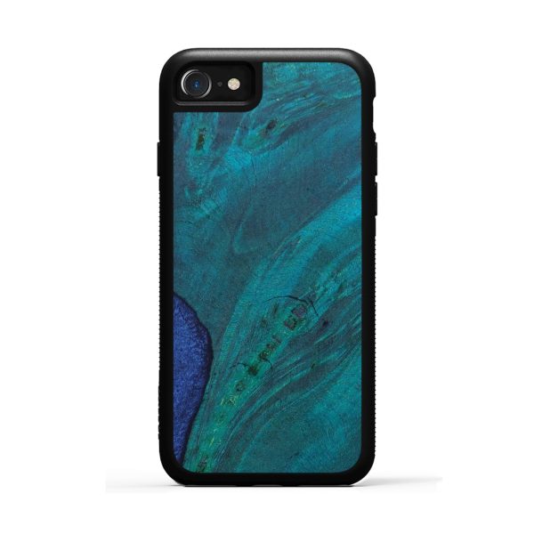 iPhone SE Wood+Resin Phone Case - Cristopher (Maple Burl, 624774) on Sale