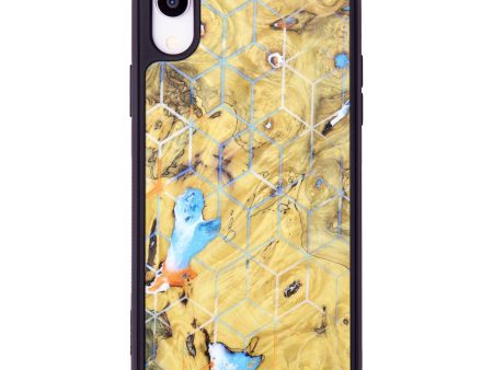 iPhone Xr Wood+Resin Phone Case - Karson (Pattern, 624630) Fashion